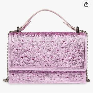 Pink rhinestone Betsy johnson purse